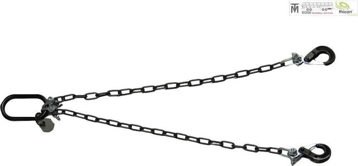 Produktbild Thicon Models 1:14 Anschlagkette 10cm mit 2x Haken Sch