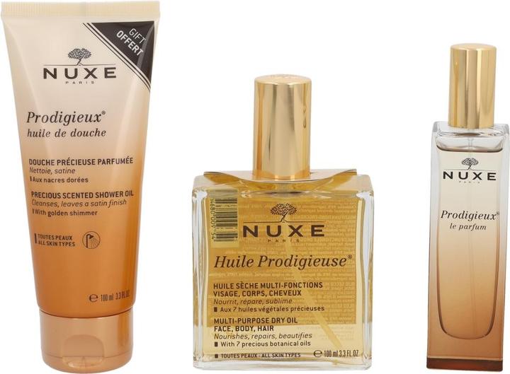 Image du produit Nuxe Prodigieux Travel Exclusive Geschenkset 100ml Doucheolie + 100ml Doogolie + 30ml EDP