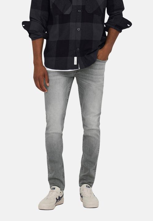 Produktbild Only & Sons ONSLOOM SLIM GREY NOOS Slim Fit Jeans (W28/L34)