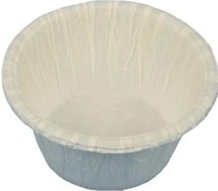 Actual product image Papstar Paper Muffin Cups White 20s Parchment Replacement Paper Diameter 50 Muffin Baking Tin (5 cm)