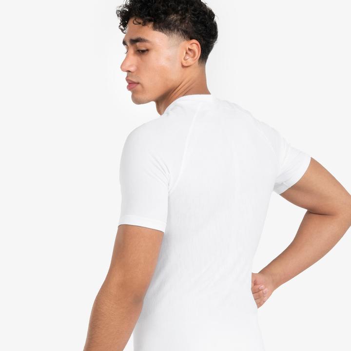 Produktbild Kipsta Damen/Herren Fussball Funktionsshirt kurzarm - Keepdry weiss (M)