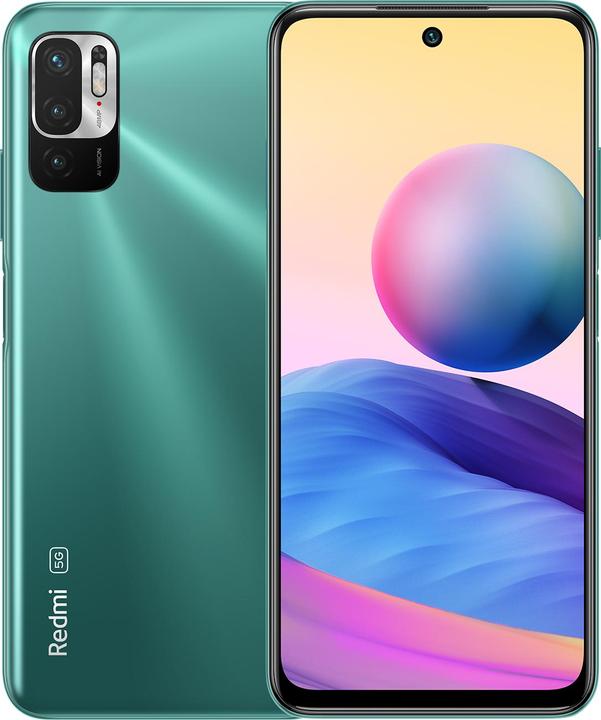 Xiaomi Redmi Note 10 (128 GB, Aurora Green, 6.50", Dual SIM, 48 Mpx, 5G)