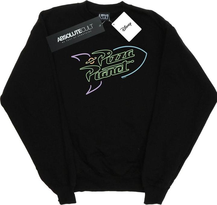 Actual product image Disney Girls Toy Story Neon Pizza Planet Sweatshirt (140, 146)