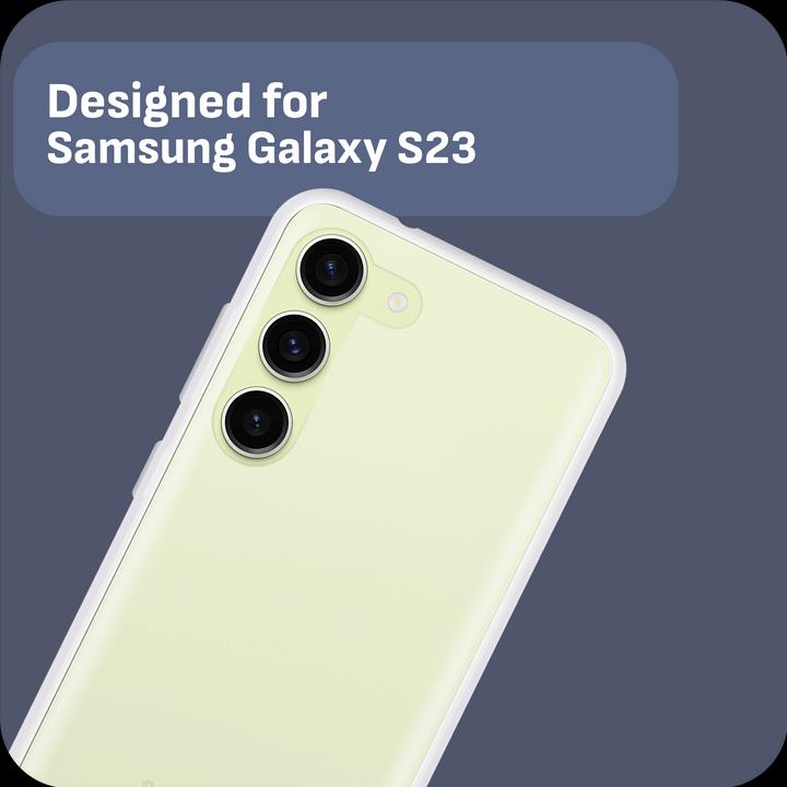 Produktbild Cazy Silikon Hülle Kompatibel mit Samsung Galaxy S23 - Soft TPU Schutz - Transparant (Samsung Galaxy S23)