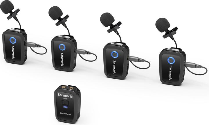Actual product image Saramonic Blink500 T4 2.4GHz Wireless Microphone System