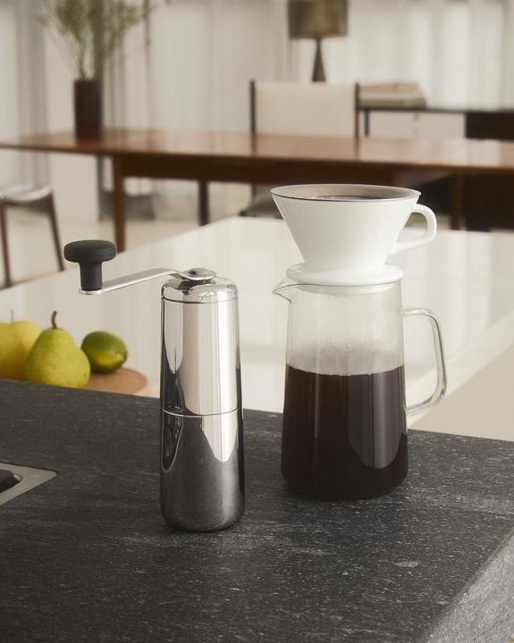 Produktbild Alessi Kaffeemühle SLOW COFFEE silberfarben