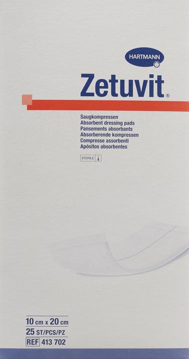 Actual product image Zetuvit Absorptionsverband 10x20cm steril