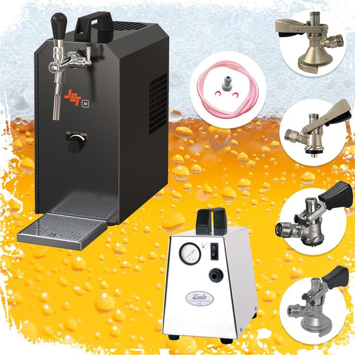 Actual product image Ich-zapfe JET 30 beer crate set (35 litres/h)