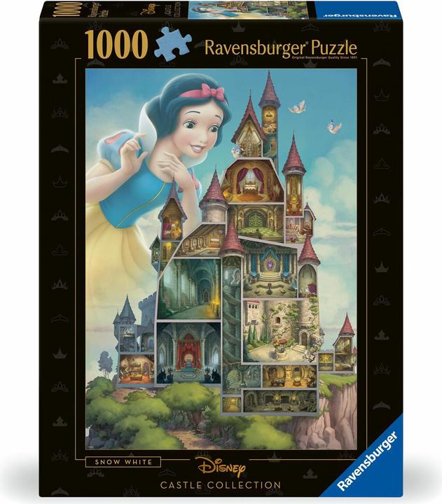 Produktbild Ravensburger Puzzle 12000257 - Snow White - 1000 Teile Disney Castle Collection Puzzle für (1000 Teile)