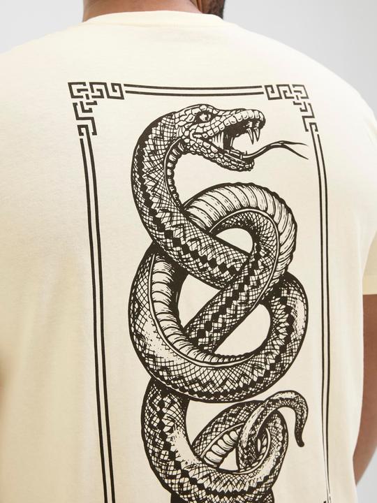 Actual product image Jack & Jones Plus Size Rückenprint T-shirt T-shirt (4XL)