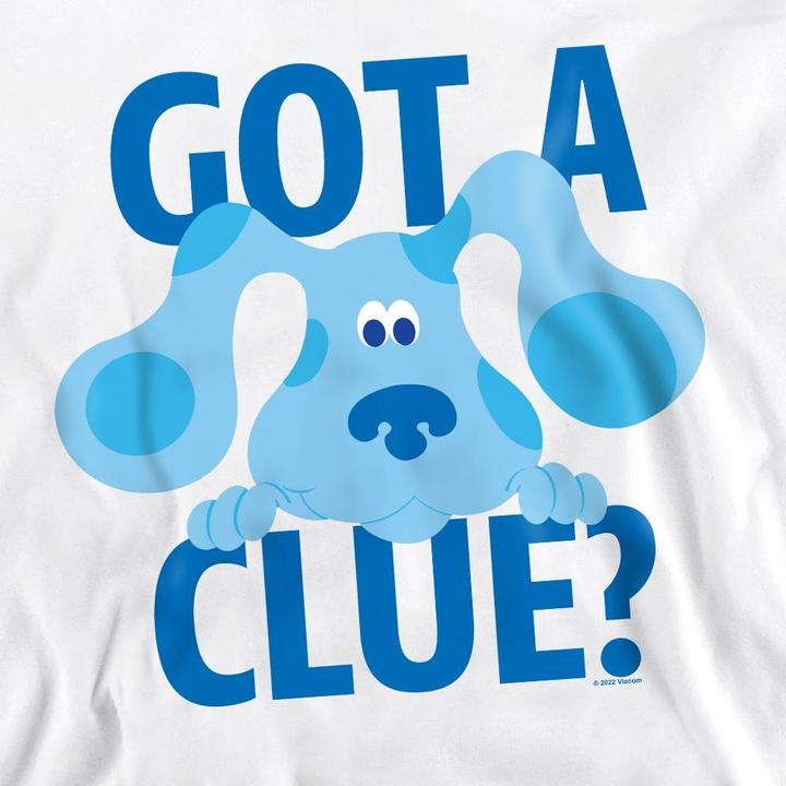 Actual product image Blue´s Clues Unisex Adult Get A Clue Sweatshirt (L)
