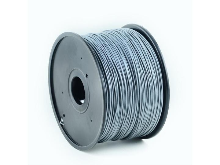 Productafbeelding Gembird Filamentcassette PLA smalle spoel (PLA, 1.75 mm, 1000 g, Zilver)