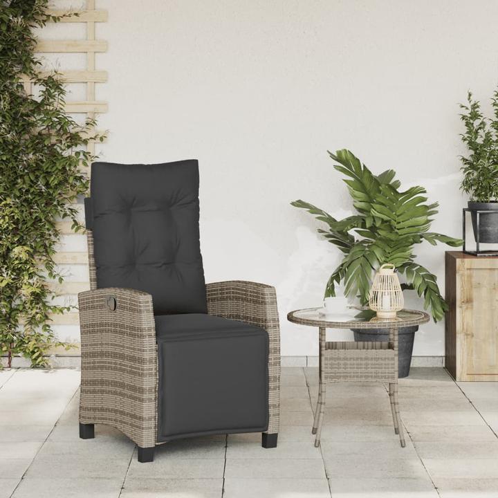 Produktbild VidaXL Gartensessel mit Fussteil Verstellbar