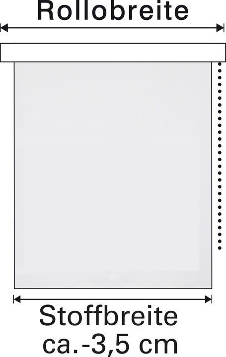 Actual product image Gardinia Thermo energy-saving side-pull roller blind (122 x 160 cm)