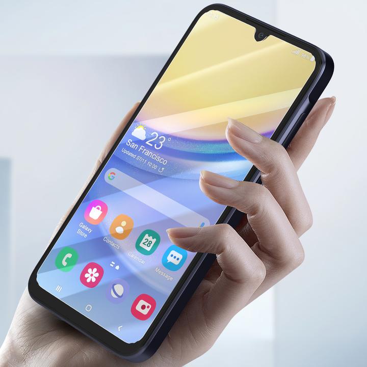 Image du produit Mayaxess Film pour écran CrystalGuard (1 pièce(s), Samsung Galaxy A15)