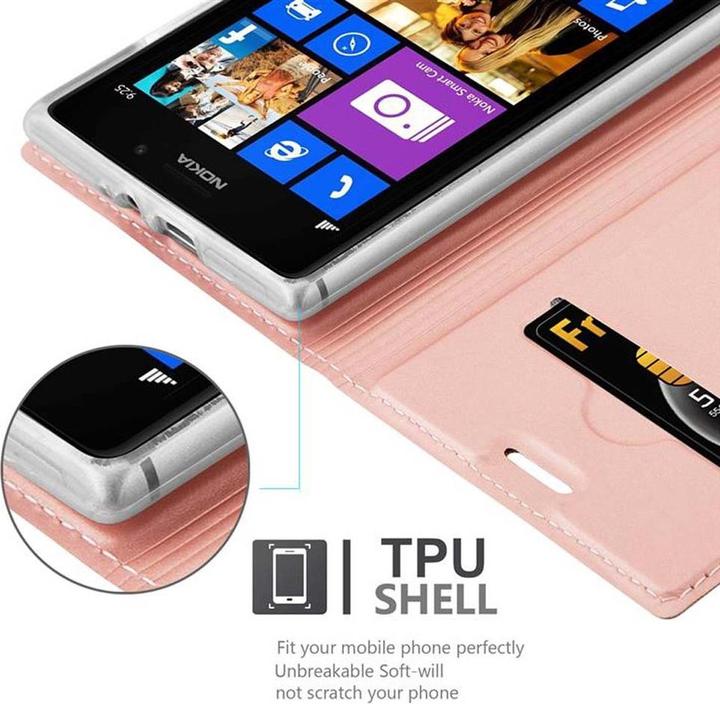 Actual product image Cadorabo Book Classy Style Cover (Nokia Lumia 925)
