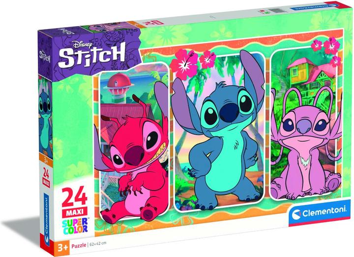 Actual product image Clementoni Stitch - Maxi 24 pezzi (24 pieces)