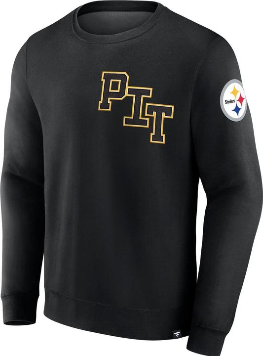 Fanatics Pittsburgh Steelers Varsity Letter NFL Fleece Pollover - L (L)