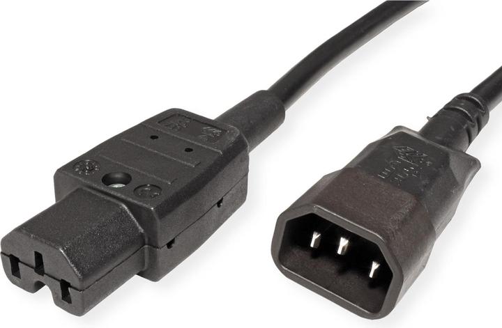 Actual product image Bachmann Mains cable IEC plug (IEC320 C14) (1 m)