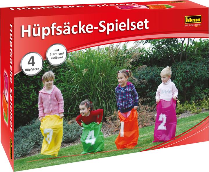 Idena Hüpfsäcke-Spielset mit Start/Zielband