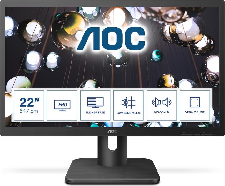 Actual product image AOC 22e1d (1920 x 1080 pixels, 22")