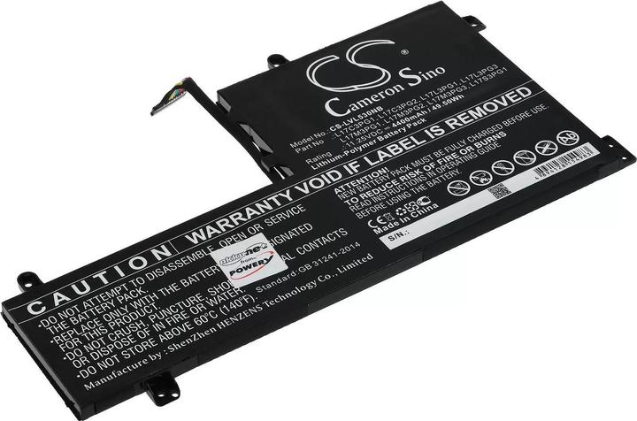Actual product image AccuCell Akku passend für Laptop Lenovo Legion Y530, Y730, Typ L17C3PG1 u.a. - 11,25V - 4400 mAh (4400 mAh)