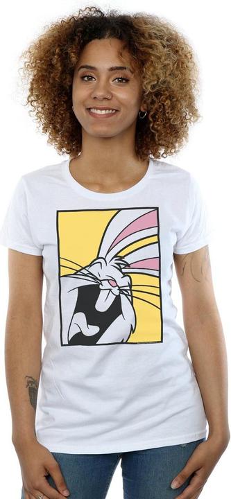 Actual product image Looney Tunes Womens/Ladies Bugs Bunny Laughing Cotton T-Shirt (S)