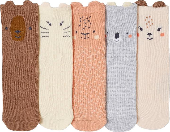 Immagine prodotto Vertbaudet 5er-Pack Baby Socken mit Tieren Oeko-Tex (Confezione da 5 pezzi, 18)
