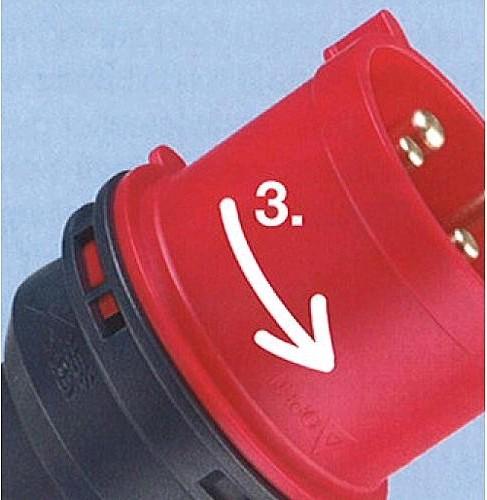 Actual product image ABL CEE plug (CEE 16/5)