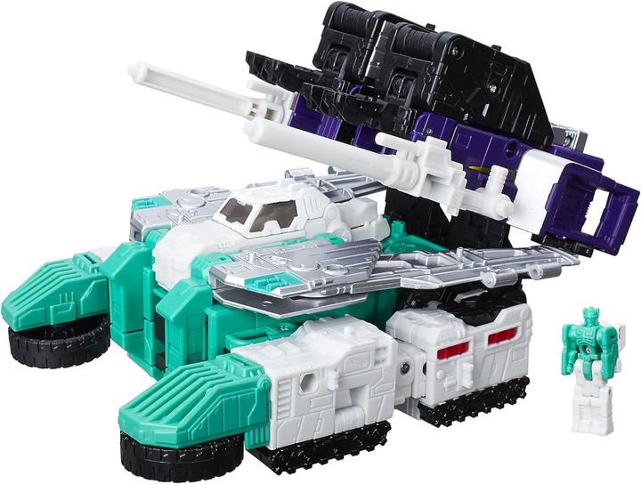 Actual product image Hasbro Transformers Generations Titans Return Six Shot Leader Action Figure