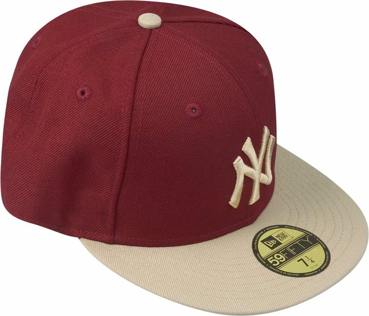 Actual product image New Era 59Fifty New York Yankees Cardinal (7 1/8)