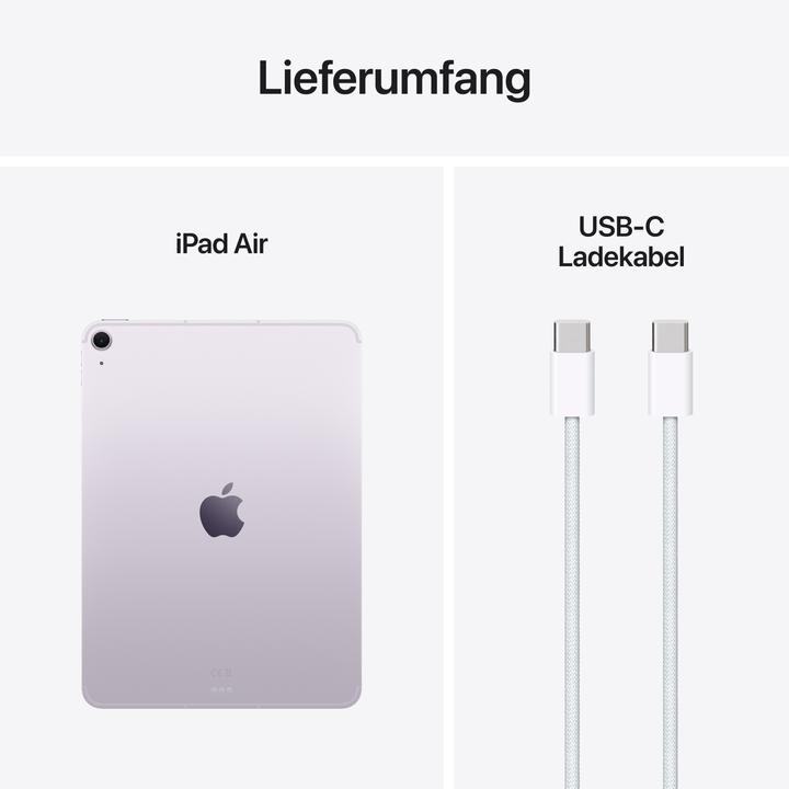 Immagine prodotto Apple iPad Air 11 2025 (M3) (5G, 11", 128 GB, Purple)
