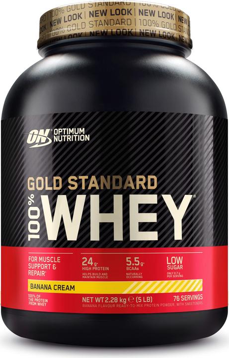 Produktbild Optimum Nutrition 100% Whey Gold Standard (Banane, 1 Stk., 2273 g)