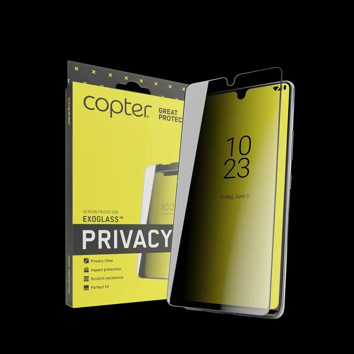 Actual product image Copter iPhone 16 Privacy Filter Flat Screen Protector (Apple iPhone 16)