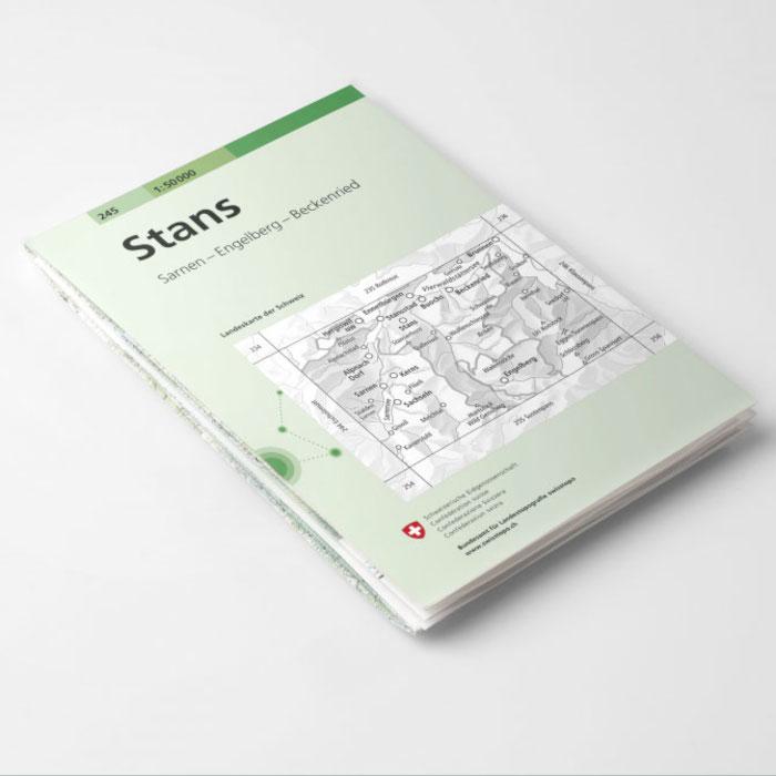 Produktbild LANDESKARTEN 1:50 000 - Normalblatt