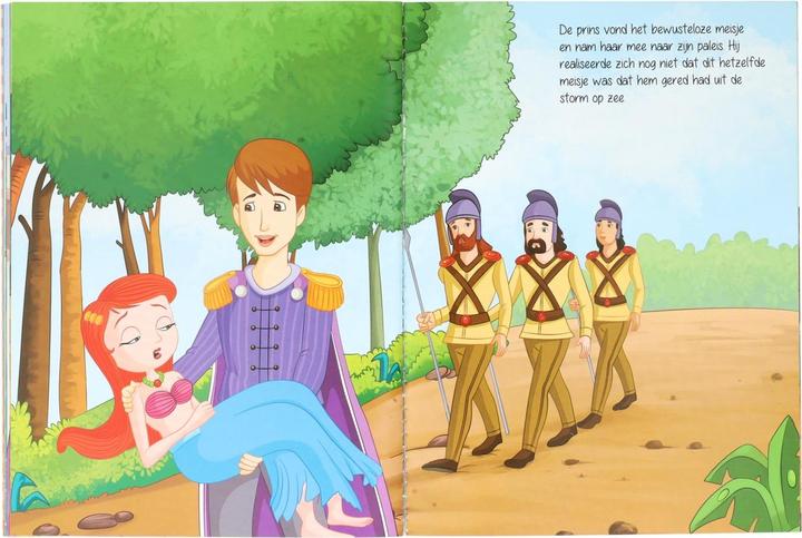 Actual product image Wins Holland The Little Mermaid's storybook