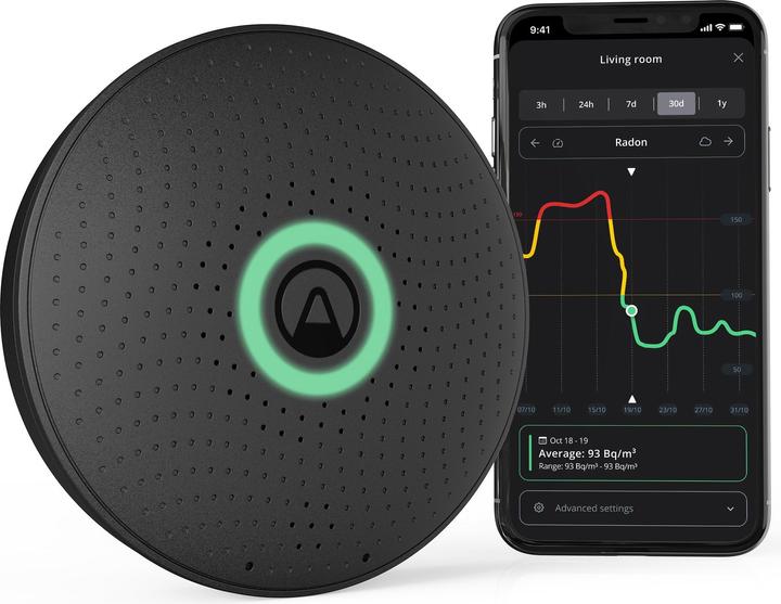 Actual product image Airthings Wave Plus
