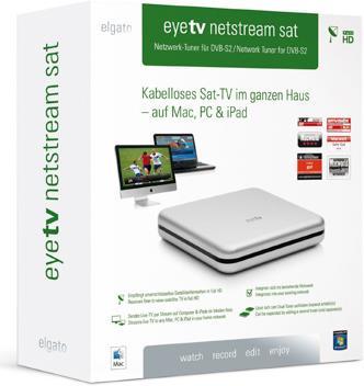 Produktbild Elgato EyeTV Netstream Sat (USB 2.0, DVB-S2, DVB-S)