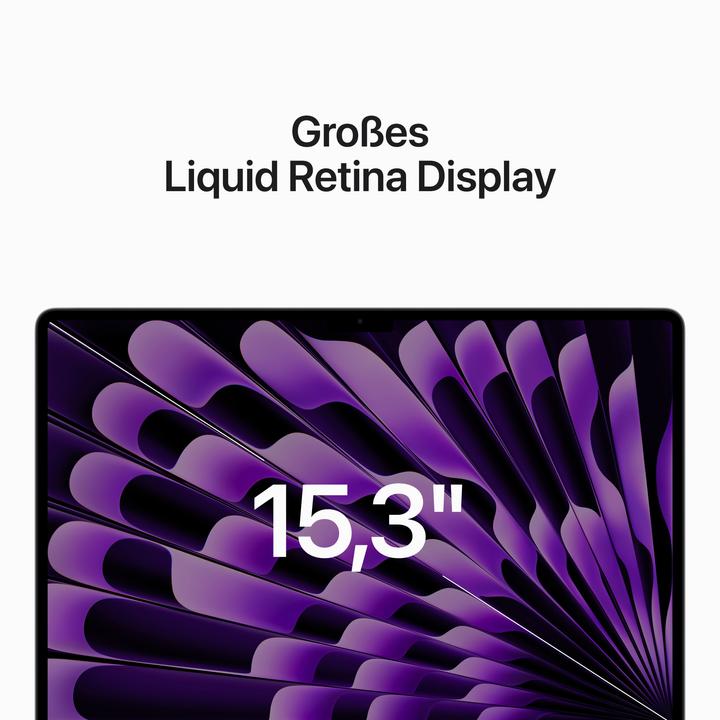 Image du produit Apple MacBook Air - 2023 (15", M2, 8 Go, 512 Go, DE)