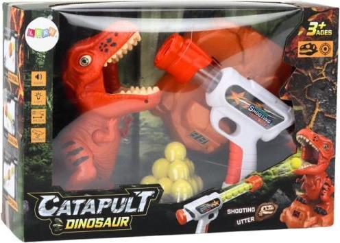 Actual product image Lean Toys Dinosaur shooting arcade game 19070
