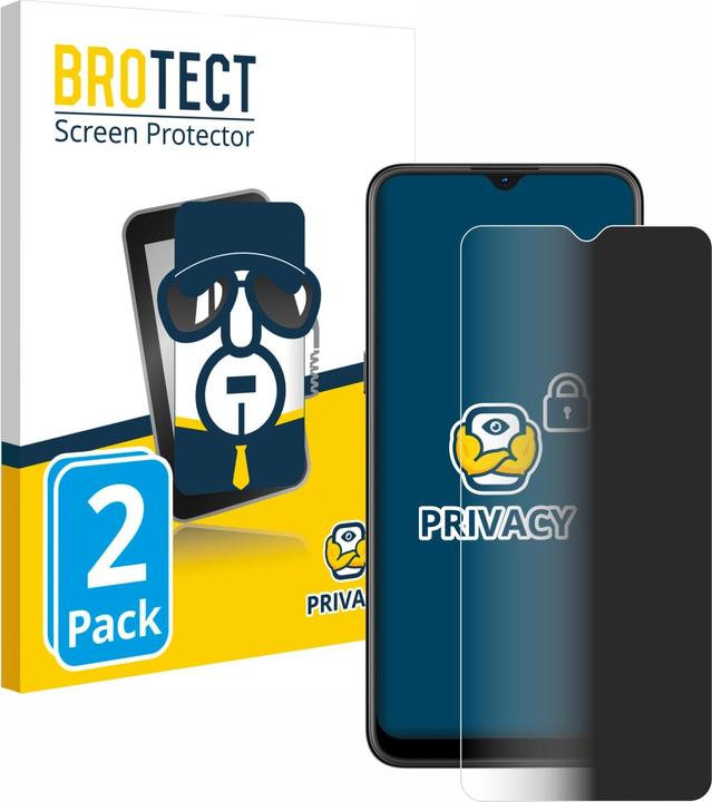 Produktbild BROTECT Sichtschutzfolie Anti-Spy Privacy Folie Blaulicht-Schutz (2 Stück, Nokia G11)