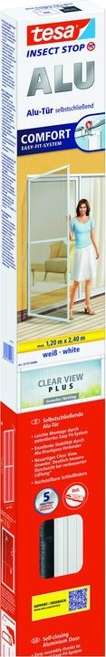 Actual product image tesa Insect screen Alu COMFORT for doors, XL insect screen (120 x 240 cm)