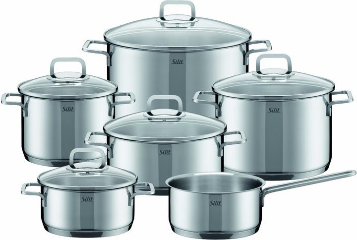 Actual product image Silit 6-piece Sereno (Casserole + Stewpot, Pot)