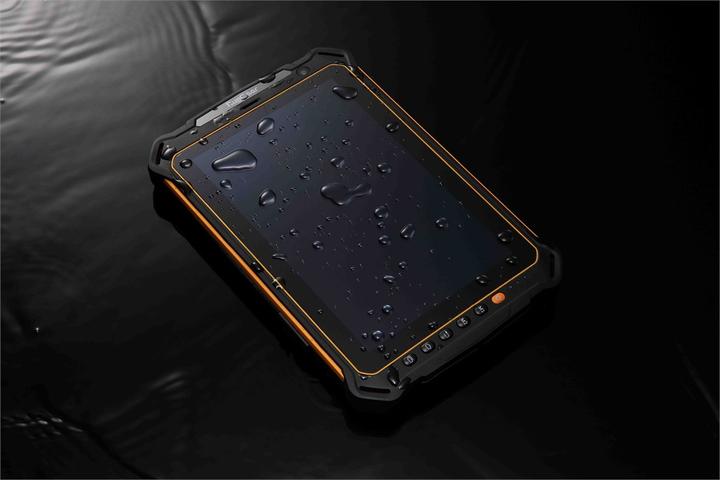 Actual product image Rug Gear Rg910 (4G, 8", 32 GB, Black, Yellow)