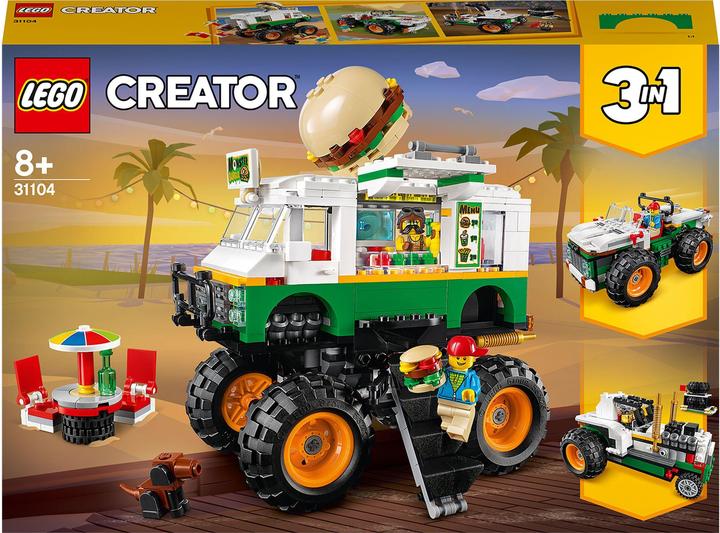 Actual product image LEGO Burger Monster Truck (31104, LEGO Creator Expert)