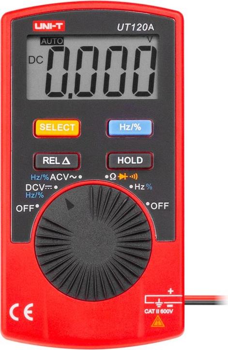 Actual product image Uni-T Universal multimeter UT120A