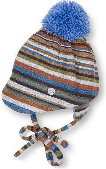 Image du produit Sterntaler Casquette à rayures bleu glacier