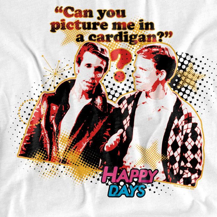 Immagine prodotto Happy Days No Cardigans Maglietta Uomo (5XL)