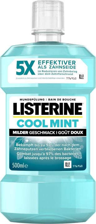Produktbild Listerine Mundspülung Cool Mint mild 2 x 500 ml (1000 ml, Mundspülung)