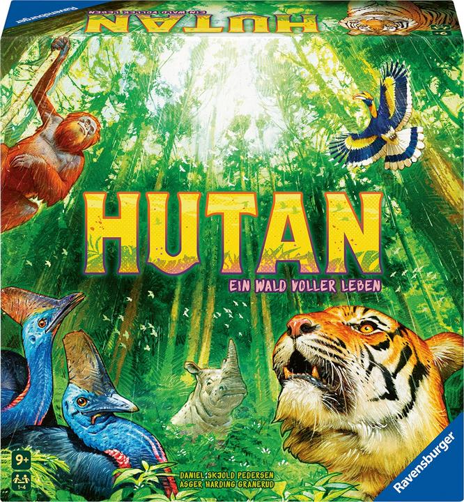 Image du produit Ravensburger 24747 HUTAN - Jeu tactique pour toute la famille, pour 1 à 4 personnes à partir de 8 ans (Allemand)